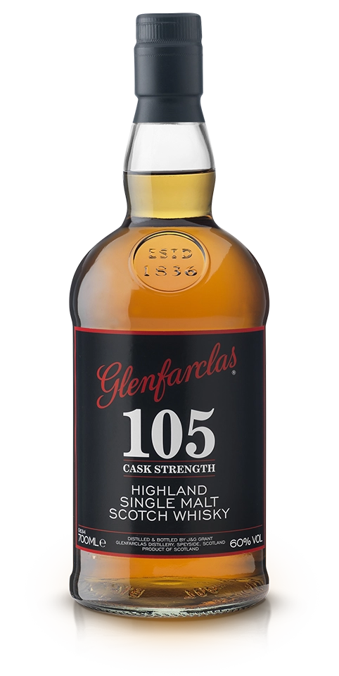 105 Cask Strength Bottle Glefarclas 105 cask Strength bottle